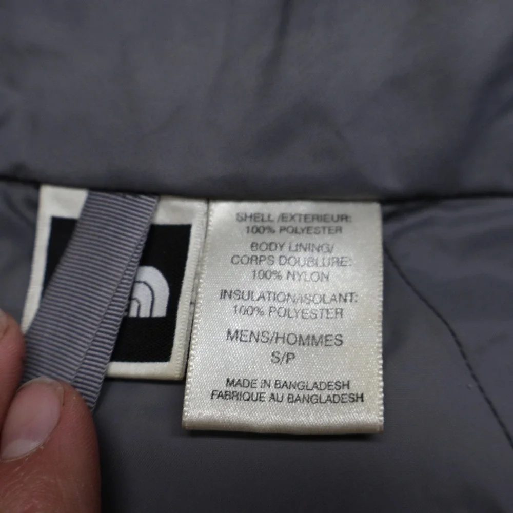 North Face Jacket Mens Small Grey‎ HyVent Weather Resistant Removable Liner 3in1